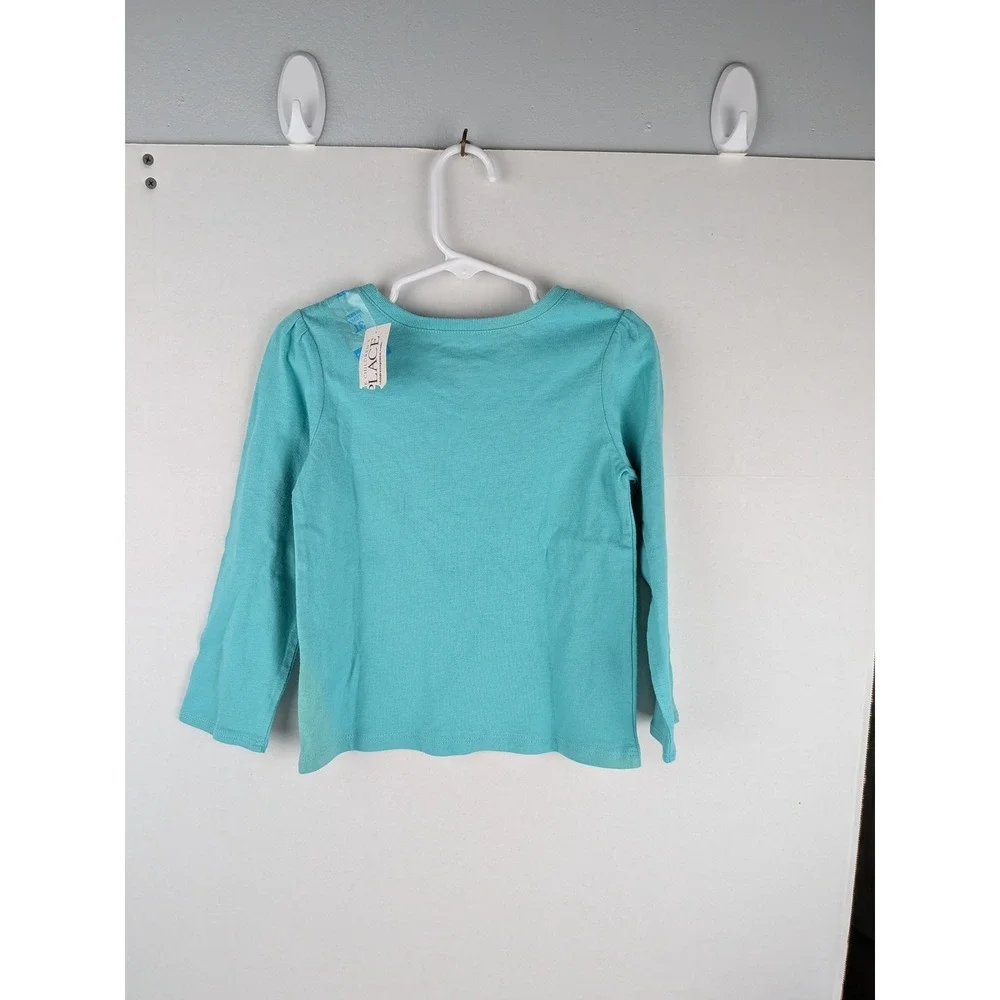 The Childrens Place Turquoise Long Sleeve Shirt Have Your Mom Call My MomSize 3T